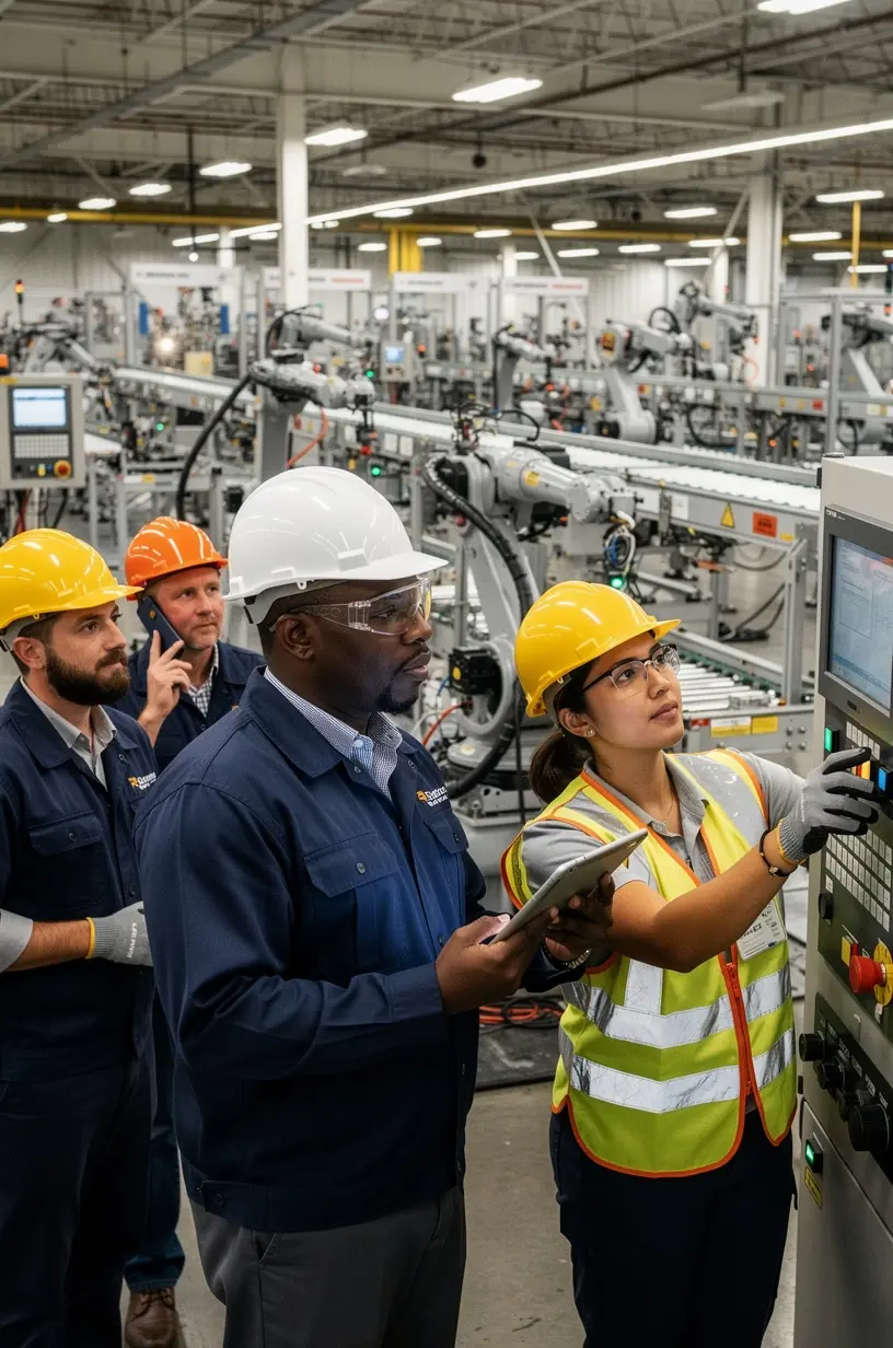 Blockchain technology transforming supply chain management processes.